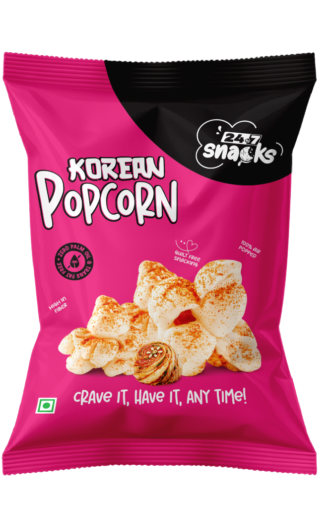Korean Masala Popcorn